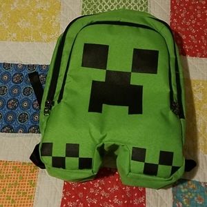 Minecraft Creeper Bookbag